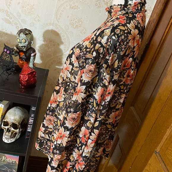 Maurices plus size sheer ruffle blouse - Picture 5 of 10